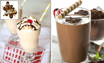 Cafe Chokolade Egmore - Buy 3, get 1 offer on Shakes. Ice Heaven!