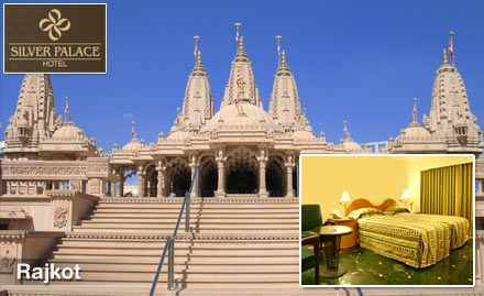 Hotel Silver Palace Gondal Road - Rs 29 for 20% off on room tariff in Rajkot. Discover the prosperous land!