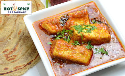 Hot & Spicy Vallabh Vidyanagar - 15% off on Total Bill. Lipsmacking Good Delights!