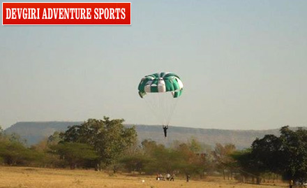 Devgiri Adventure Sports Jalna Road - 60% off on Parasailing. Fly in the Air! 