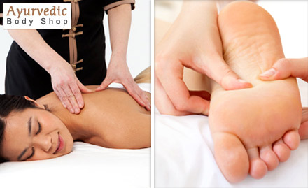 Ayurvedic Body Shop Chandpole - Rs 19 for rejuvenating massages. Relax and pamper your Body!