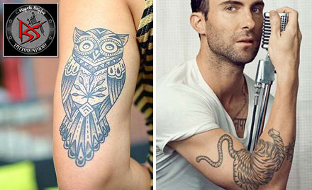 Black Stain Tattoo Studio Vastrapur - Rs 199 for 8 inch  Permanent Tattoo. Get Inked!  