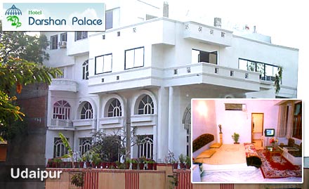 Hotel Darshan Palace UIT Circle, Udaipur - 30% off on stay in Udaipur. Explore the city of lakes!