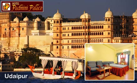 Padmini Palace Hotel Gulab Bagh Road, Udaipur - 30% off on stay in the city of lakes!