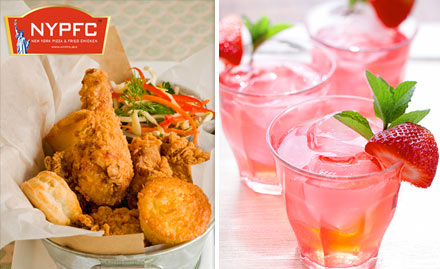 New York Pizza & Fried Chicken Sector 36 - Rs 398 for Non Veg Combo Meal