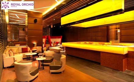 Limelight - Hotel Royal Orchid Gachibowli - 20% off on Food Bill. Cosset your taste buds! 