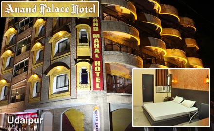 Anand Palace Hotel Gulab Bagh Road - 40% off on stay in Udaipur