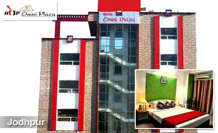 Hotel Omni Plaza Paota, Jodhpur - 35% off on stay in Jodhpur. Enjoy an enchanting holiday in blue city!