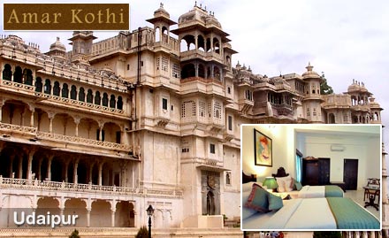 Amar Kothi Haridas Ji Ki Magri - 25% off on stay in Udaipur. Explore the splendid lake city!