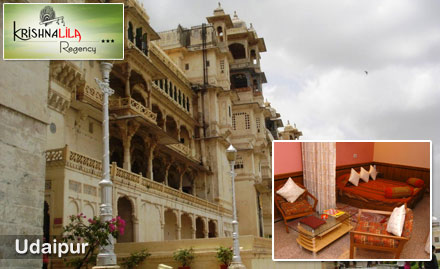 Krishnalila Regency Hotel Lake Palace Road - 30% off on stay in Udaipur. Also get 22% off on food & beverages!