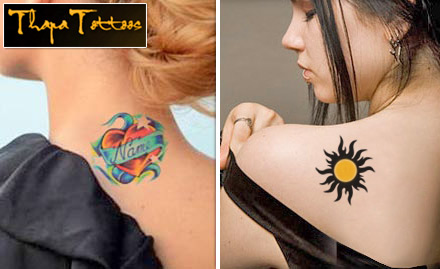 Thapa Tattoos Gandhipuram - Rs 199 for 2 inch permanent black & grey or colored tattoo. Taking pride in aesthetic body art!