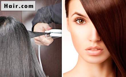 Diva Hair.Com Mem Nagar - Rs 2399 for L'Oreal hair straightening. For silky & satiny strands!