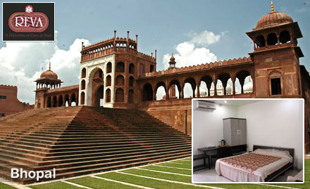 Hotel Reva Regency MP Nagar - 40% off on room tariff. Explore the scenic beauty of Bhopal!