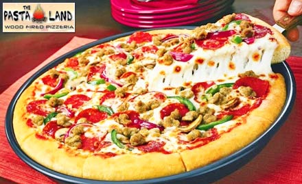 The Pasta Land (Wood Fired Pizzeria) Karapakkam - For all Italian food lovers, get a combo meal at Rs 269
