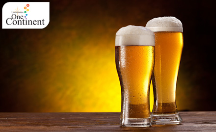 1001 Lounge Bar Abids - Enjoy in high spirits with buy 1 get 1 offer on beer at Rs 19