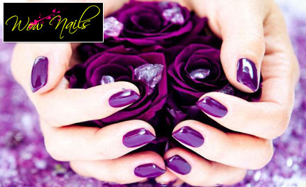 Wow Nail Art Sector 54, Gurgaon - Rs 999 for nail extensions, nail colour or french manicure and nail art. Also get 50% off on nail colour refilling! 