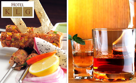 Buffet Lounge - Hotel KLG Sector 43 - Rs 19 for 30% off on food and alcoholic drinks at Buffet Lounge - Hotel KLG 