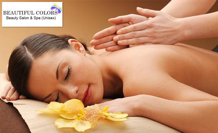 Beautiful Colors Beauty Salon & Spa Madhapur - Rs 299 for full body massage. A balm for both mind & soul! 
