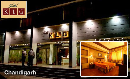 Hotel KLG Sector 43 B, Chandigarh - Enjoy 30% off on room tariff. Also explore the city of Chandigarh!