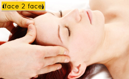 Face To Face Kalkaji - Rs 999 for choice of any 3 services from root touch up, haircut, head massage or hair spa