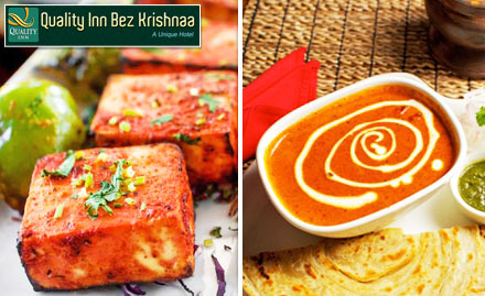 Quality Inn Bez Krishnaa Dwarka Nagar - Enjoy 15% off on food bill. Getting to dine at its best!