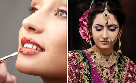 Fiza Professional Makeup & Hair Artist Raja Park - 40% off on bridal makeup, hair dressing & saree draping. Be beautiful on your big day!