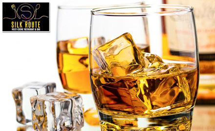 Silk Route Restaurant & Bar Banjara Hills - Enjoy buy 2 get 1 offer on liquor. Beat the stress!