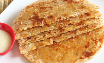 The Paratha House Magarpatta City - Upto 30% off on total bill. Go on a paratha trial!