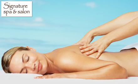 Signature Spa & Salon Rajpur - 25% off on spa services. Complete wellness & rejuvenation!