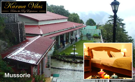 Karma Vilas Balahisar - Rs 4099 for 1N/2D stay in Mussorie. Explore the hill station!