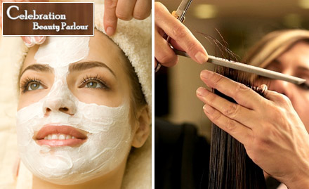 Celebration Beauty Clinic Meerapur - Rs 399 for facial, bleach, hair spa, haircut or more! Get gorgeous!