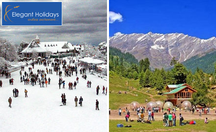 Elegant Holidays  - Get Rs 1000 off on 9D/8N Shimla-Manali-Dharamshala-Dalhousie holiday package