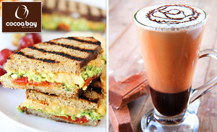 Cocoabay R S Puram - Enjoy a sandwich and a cold coffee at just Rs 139. Delightful tummy fills!
