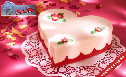 Bake Cafe Sodala - 20% off on cakes. Valentine's day sweet treat! 