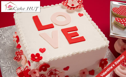 Cake Hut Murlipura - 25% off on cakes. Treat your Valentine to delicious sweet!