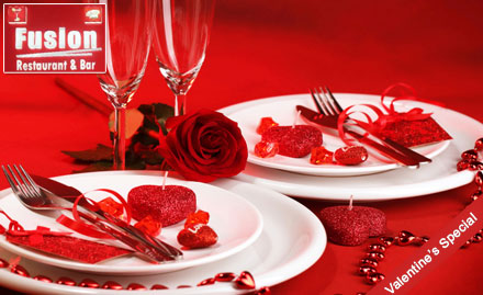 Fusion Restaurant And Bar Tadong - 20% off on food bill. A magnificent Valentine affair!
