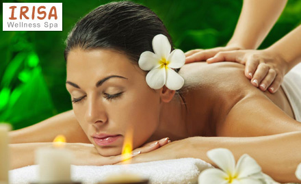 Irisa Wellness Spalon Vastrapur - 50% off on spa services. The perfect moment to relax away to dreamland!