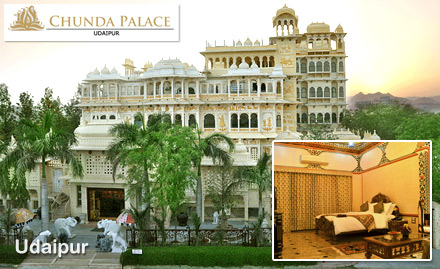 Chunda Palace Haridas Ji Ki Magri - 30% off on stay in Udaipur.  Visit the city of lakes!