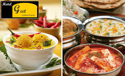 Geet Hotel Patel Nagar - 20% off on food bill. Spicy fiesta for your taste buds!