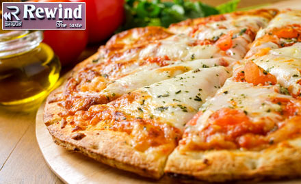 Rewind Mahaveer Nagar - Buy 1 get 1 offer on sizzler, pasta & pizza. Sizzle your taste-buds with scrumptious food!