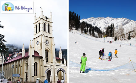 Stay Solutions Pvt. Ltd  - Explore the enchanting Himalayas! 6D/5N holiday trip to Shimla-Manali along with breakfast & sightseeing at Rs 12999