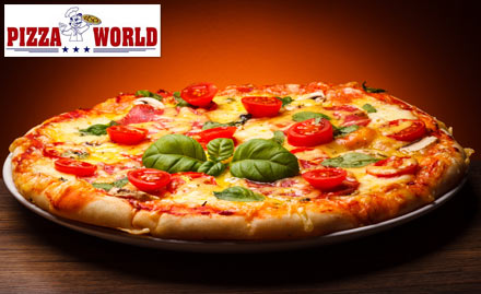 Pizza World Parvat Patia - Rs 9 for buy 1 get 1 offer on pizza