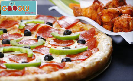 Googly Pizzeria Gachibowli - 40% off on food bill. Pizzalicious delights!