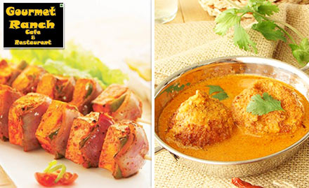 Gourmet Ranch Cafe & Restaurant Bhatha - 20% off on total bill. Eat the way you love!