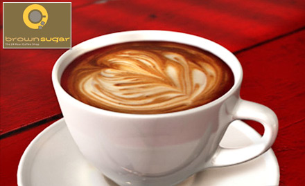 The Brown Sugar Sector 32 - 20% off on total bill. Steamy hot coffee to sip on!