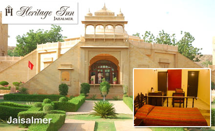 Hotel Heritage Inn Sam Road - 30% off on stay in Jaisalmer. Explore the city of the golden city!