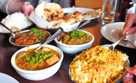 Hotel Tathagat International Bodhgaya - Rs 39 for 20% off on food. Relish desirable dishes!
