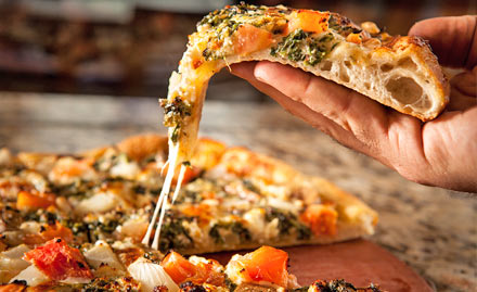 Pizza F & C Chandkheda - Rs 19 for buy 1 get 1 offer on pizza. Take a tangy bite! 