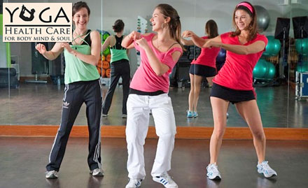 Yoga Health Care Sector 56, Gurgaon - Get 2 zumba sessions absolutely free. Additionally get 20% off on 6 months enrollment!
