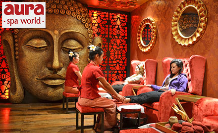 Aura Thai Spa Sector 8 - Get 30% off on spa therapies. Multiple outlets across India!